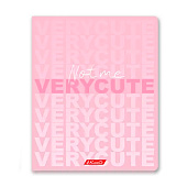 Тетрадь А5 96л скрепка клетка картонная обложка, софт тач, лак, Розовое настроение, 96ТСК_12_3_1 Тетрадь А5 96л скрепка клетка картонная обложка, софт тач, лак, Розовое настроение, 96ТСК_12_3_1