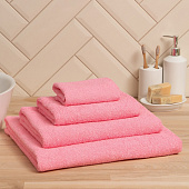 Полотенце 70х130 Экономь и Я хлопок,розовый 9272981 Полотенце 70х130 Экономь и Я хлопок,розовый 9272981