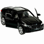 Машина инерционная Технопарк 12 см BMW X6 металл черный, X6-12-BK /342357