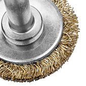 Щетка чашка д/дрели 30мм, латун. витая пров.Matrix Щетка чашка д/дрели 30мм, латун. витая пров.Matrix