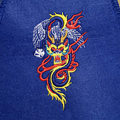  Шапка для бани "Огненный Дракон", экофетр (синий) НГ 