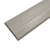  Наличник плоский с кабель-каналом 70х12х2200мм (20) Ясень серый 253 /Деконика 