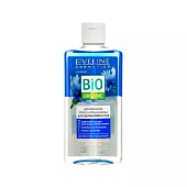  Двухфазная мицеллярная вода Eveline Bio Organic для демакияжа глаз 3 в 1, 150 мл 