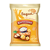 Сухарики Кириешки Baguet, со вкусом сметаны и сыра, 50 г