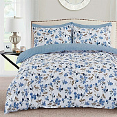  Комплект постельного белья 1,5 спальный Cleo Pure Cotton поплин 15/402-PC 