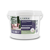 Шпатлевка латекс финишная выравнивающая для гипсокартона Лакра 3кг Шпатлевка латекс финишная выравнивающая для гипсокартона Лакра 3кг