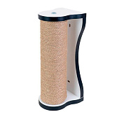  Когтеточка настенная Паркур 12х14х35 см дуб (лдсп,джут) 8476 