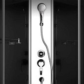 Душевая кабина 90х90х215 1/4 круга глубокий поддон стекло 4мм тонированное 8401 ODA Душевая кабина 90х90х215 1/4 круга глубокий поддон стекло 4мм тонированное 8401 ODA