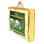  Одеяло 172х205 из овечьей шерсти Всесезонное Плотность : 220 гр/кв.м. , 2 сп. 