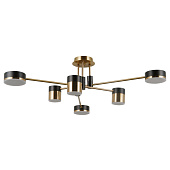 Светильник потолочный LED G61420/6BRS+MBK MBK+BRS 36Вт /Gerhort Светильник потолочный LED G61420/6BRS+MBK MBK+BRS 36Вт /Gerhort