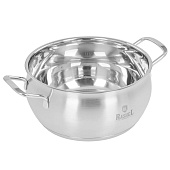 Кастрюля Амалия 3,0л сфер. индукция ст/кр R-30s