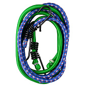  Резинка для крепления багажа 100смх8мм SKYWAY 2шт метал. Крюк 