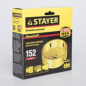 Коронка 152мм биметал.универсал./STAYER "PROFESSIONAL Коронка 152мм биметал.универсал./STAYER "PROFESSIONAL