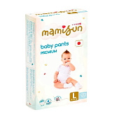 Подгузники-трусики MAMISUN детские L 9-14кг 42шт