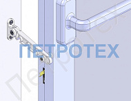 Ограничитель пластмассовый на окна ПВХ, коричневый, 1блистер=1шт. Ограничитель пластмассовый на окна ПВХ, коричневый, 1блистер=1шт.