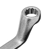  Ключ накидной коленчатый, 10 х 11 мм, хромированный// Sparta 