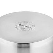Кастрюля c крышкой 24х11,5 см.  5,1 л. нерж. сталь Тофу / Toffee Es TOFL24BE101