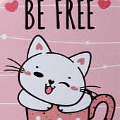 Зеркало "Be free", pink Зеркало "Be free", pink