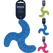  Игрушка - бумеранг для собак Любимый бро, синий, d-20 см/100 гр, 875-351 