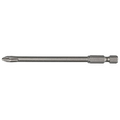 Биты Phillips. 100мм,тип хвостовика Е 1/4", 1 шт. в блистере РН1/Kraftool EXPERT 