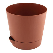 Кашпо D160мм 2,0л с/п терракот (30) В0205 Кашпо D160мм 2,0л с/п терракот (30) В0205