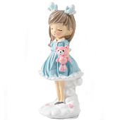 Сувенир полистоун "Девочка с оленьими рожками и мишкой в руках" МИКС 8х6,4х16,5 см 9901354 Сувенир полистоун "Девочка с оленьими рожками и мишкой в руках" МИКС 8х6,4х16,5 см 9901354