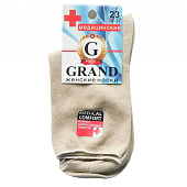 Женские носки Grand Line арт. ЖМ-01, медицинские, р. 23 Женские носки Grand Line арт. ЖМ-01, медицинские, р. 23