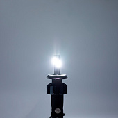  Автолампа диод H4 P43t 12/24V  25W 2500Лм SKYWAY вентилятор+драйвер ПРОТОН А4 6000К Белая коробка комп.2шт 