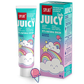  Зубная паста SPLAT Juicy Lab детская Волшебное мороженое 80г 