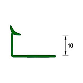 Профиль внутренний 10мм 2,5м "Деконика" 012-0 Бежевый Профиль внутренний 10мм 2,5м "Деконика" 012-0 Бежевый