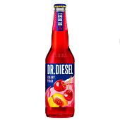  Пивной напиток Доктор Дизель Вишня-Персик 5% с/б 0,4л 