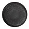  Тарелка Magistro Black style, фарфор, чёрная 10630441 