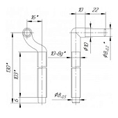 Комплект крепления сиденья Вест М Комплект крепления сиденья Вест М