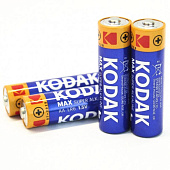 Батарейка LR6, 4шт, АА, Kodak MAX SUPER Батарейка LR6, 4шт, АА, Kodak MAX SUPER