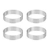 Набор колец перфорированных для выпечки Satoshi 8х2 см 849-006 Набор колец перфорированных для выпечки Satoshi 8х2 см 849-006
