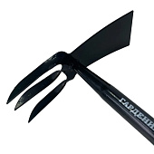 Мотыжка садовая комбинированная с прорезиненной черно-желтой ручкой Мотыжка садовая комбинированная с прорезиненной черно-желтой ручкой