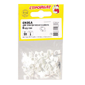  Скоба для электрокабеля  6 кругл, 50 шт 