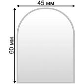  Зеркало для набора в ванную комнату 60х45 Y007 