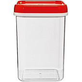  Банка д/сып. продуктов 1,2л квадр., С267, 222864 Полимербыт 