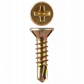 Саморезы для монт.окон желт.цинк с буром 3,9х13 (12 шт) Саморезы для монт.окон желт.цинк с буром 3,9х13 (12 шт)