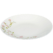 Тарелка Millimi Клавель опаловое стекло 24 см 818-007 Тарелка Millimi Клавель опаловое стекло 24 см 818-007