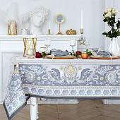  Набор столовый "Этель" Classic style, скатерть 180х145см +/-3см, салфетки 8 шт, серый 4816125 