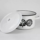 Кастрюля Лысьвенская эмаль Artichoke 2,9 л С-16111/4Э Кастрюля Лысьвенская эмаль Artichoke 2,9 л С-16111/4Э