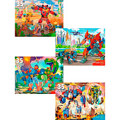 Пазлы 35 элементов Мир трансформеров №33 Пазлы 35 элементов Мир трансформеров №33