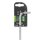 Ключ имбусовый HEX, 7мм, 45x, закаленный, никель// Сибртех Ключ имбусовый HEX, 7мм, 45x, закаленный, никель// Сибртех