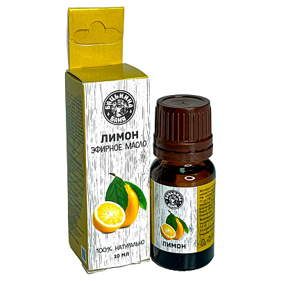 Эфирное масло "Лимон" ТМ "Бацькина баня"/28 Эфирное масло "Лимон" ТМ "Бацькина баня"/28