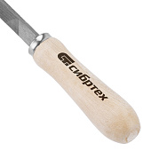 Напильник, 200 мм, трехгранный, деревянная ручка// Сибртех Напильник, 200 мм, трехгранный, деревянная ручка// Сибртех