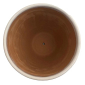 Горшок "Бутон" с подставкой, керамика, 4,7л., молочно-белый BH-35-3 Горшок "Бутон" с подставкой, керамика, 4,7л., молочно-белый BH-35-3