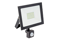 Прожектор LED Super Slim 30Вт 6500К IP65 датчик движения фотосенсор /КОСМОС