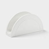 Салфетница фарфоровая Magistro Argos, 13,2х4,5х7 см,белый 10066645 Салфетница фарфоровая Magistro Argos, 13,2х4,5х7 см,белый 10066645